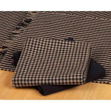 Black Oat Newbury Gingham Towel Set Of Six KT670011 - The Fox Decor